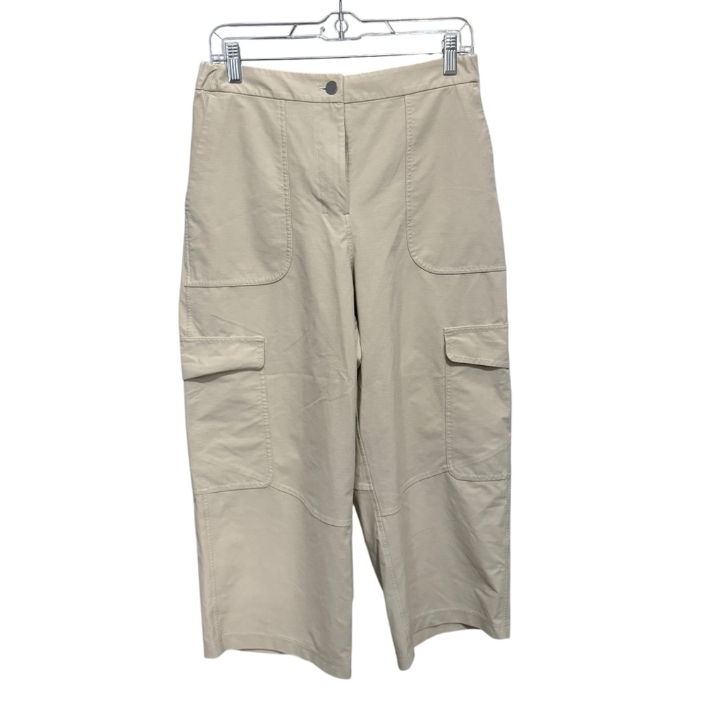 Lululemon Light Utilitech Cargo Pocket Cream Crop Utility Pant Womens 29